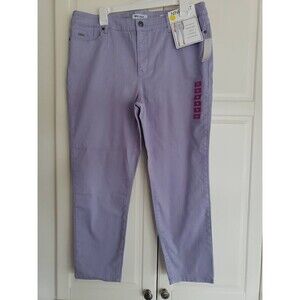 Nine West Women's Gramercy Skinny Crop Length Jeans - Lavendar - Size 16 - NEW